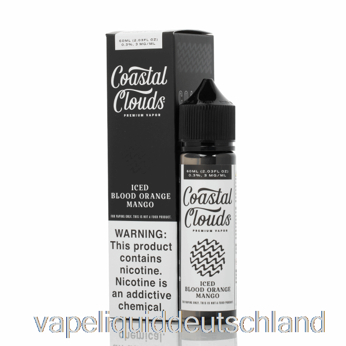 Eisgekühlte Blutorangen-Mango – Coastal Clouds Co. - 60 Ml 0 Mg Vape Deutschland